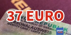 Bürgergeld-Bezieher 37 Euro für den Personalausweis bezahlen