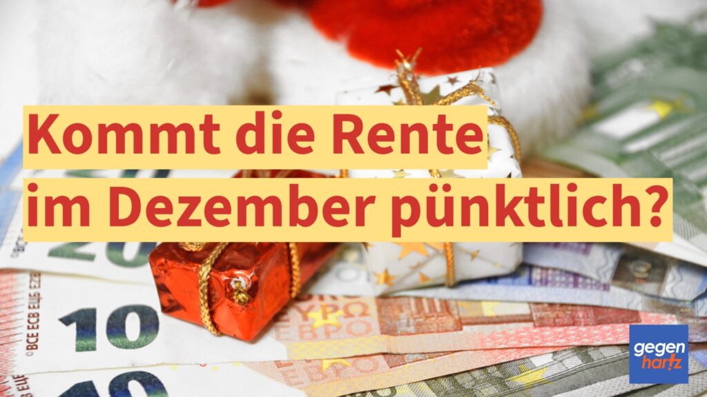 Rente Auszahlung im Dezember 2024