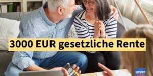 Wie viele Rentner bekommen die 3000 Euro Rente?